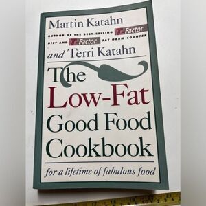 3/$18 The Low-Fat Good Food Cookbook: For‎ a Lifetime of Fabulous Food BIIa